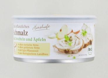Schmalz mit Zwiebeln und Äpfeln, Bio, Egle, 100 g
